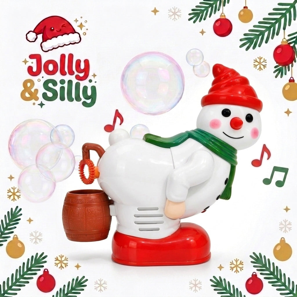 Christmas Bubble Blowing Machine